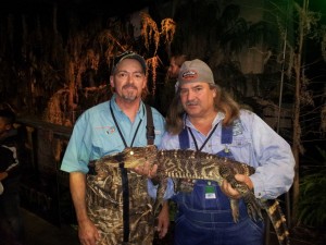 Bottled Ocean Senior Vice President, Engineering/ Projects Manager Bear Kozy and HISTORY’s Swamp People Cast Member Bruce Mitchell